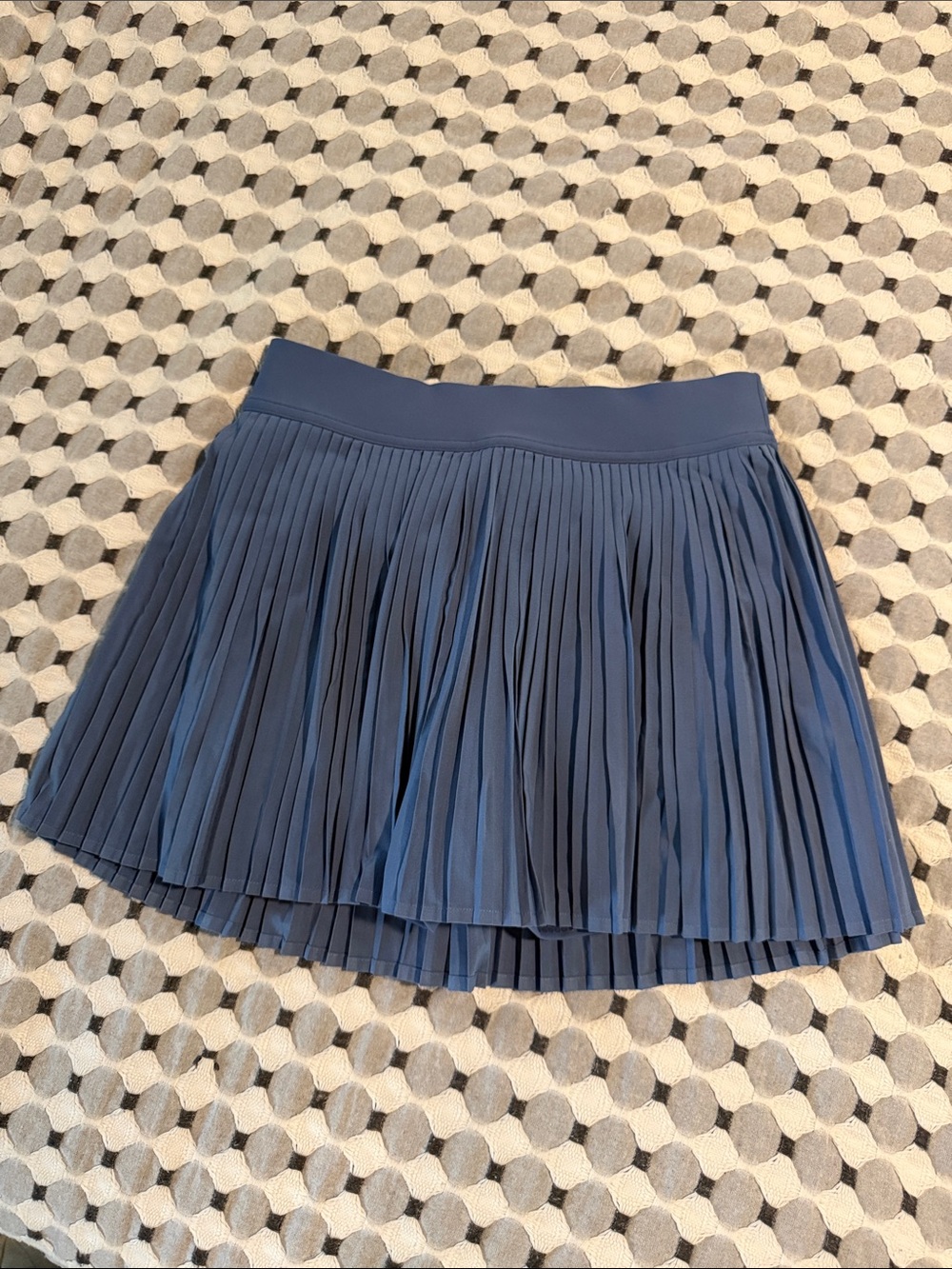 lululemon athletic Steel Blue Pleated Skort